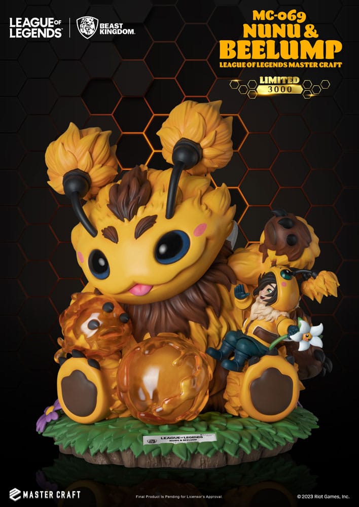 LEAGUE OF LEGENDS - Nunu & Beelump - Statuette Master Craft 35cm