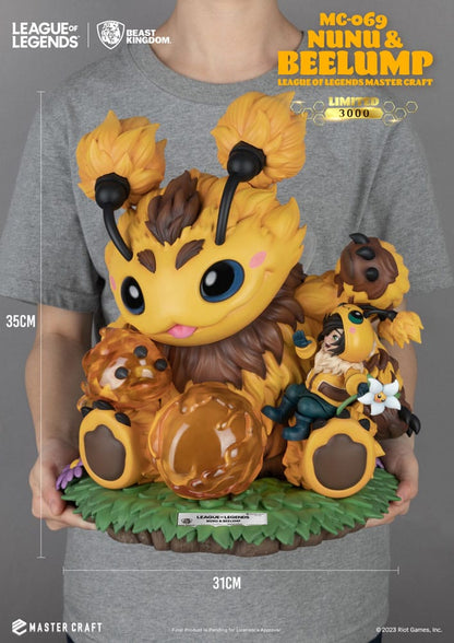 LEAGUE OF LEGENDS - Nunu & Beelump - Statuette Master Craft 35cm