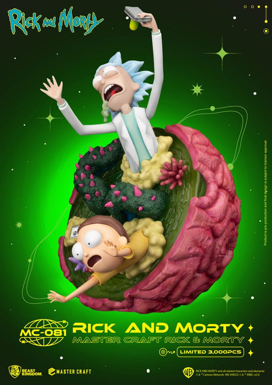 RICK ET MORTY - Rick et Morty - Statuette Master Craft 42cm