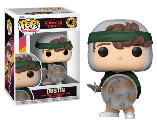 STRANGER THINGS S4 - POP TV N° 1463 - Chasseur Dustin avec Bouclier