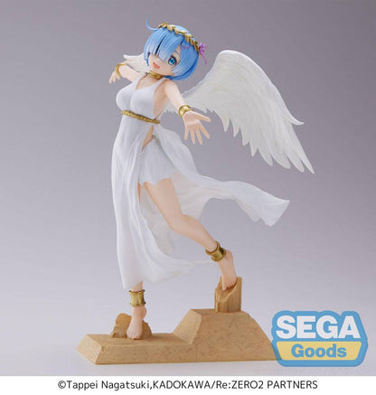 RE ZERO - Rem "Super Demon Angel" - Figurine Luminasta 21cm