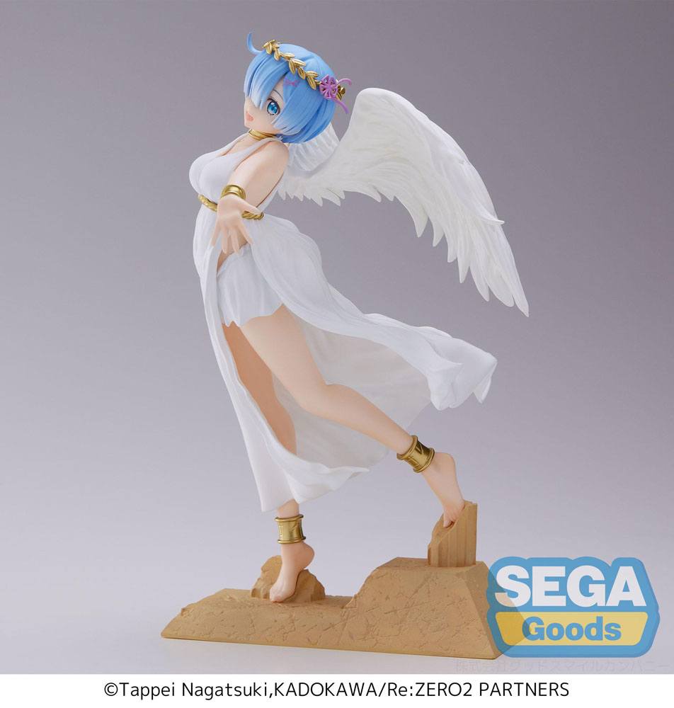 RE ZERO - Rem "Super Demon Angel" - Figurine Luminasta 21cm