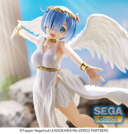 RE ZERO - Rem "Super Demon Angel" - Figurine Luminasta 21cm