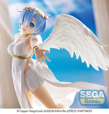 RE ZERO - Rem "Super Demon Angel" - Figurine Luminasta 21cm