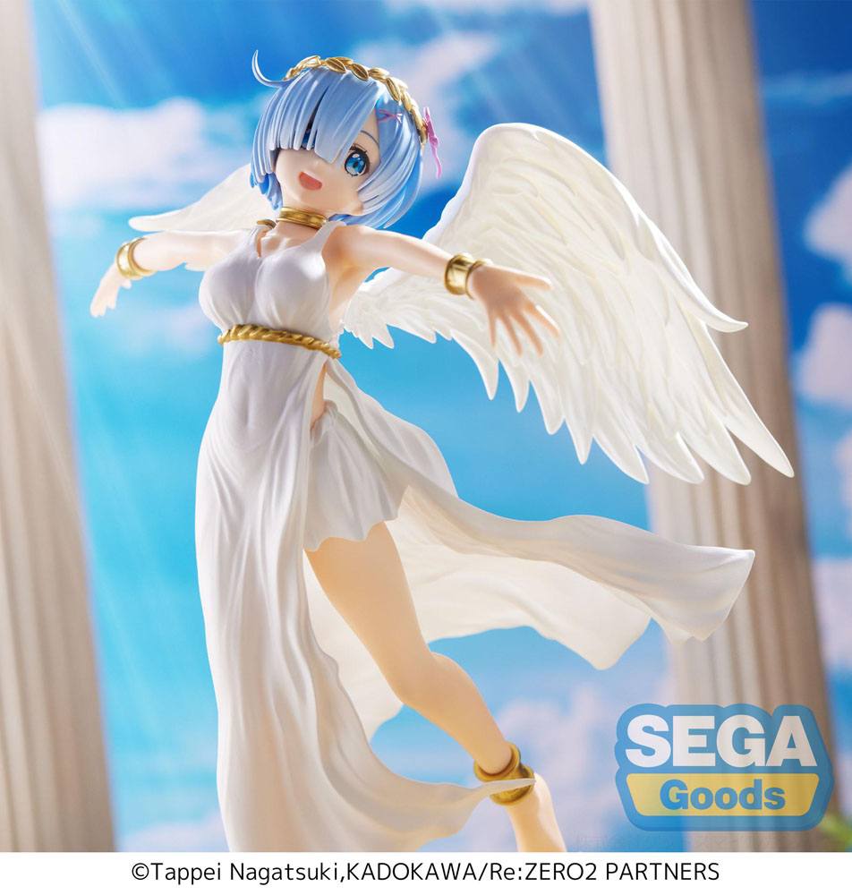 RE ZERO - Rem "Super Demon Angel" - Figurine Luminasta 21cm